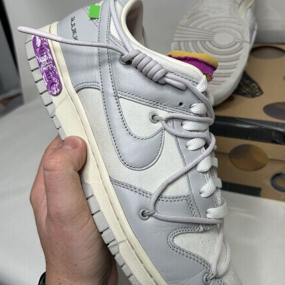 Nike Shoes Dunk Low X Off-White “Lot 3 of 50” 2024 - Picture 9 of 13